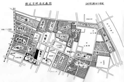 町区子ども会区画図